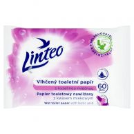 Toaletní papír vlhčený Linteo s kyselinou mléčnou 60ks 