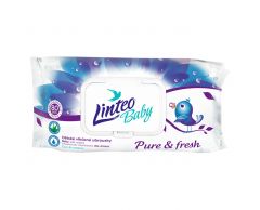 Linteo Baby Vlhčené ubrousky s víčkem 80ks