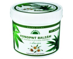 Konopný balzam s aloe vera 500ml