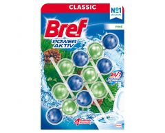 Bref Power WC blok Aktiv Pine 3x50g